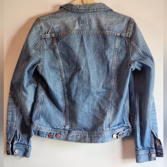 J Crew Denim Jacket sz M - Picture 2 of 4